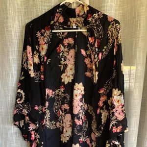 Patrons Of Peace Floral Kimono